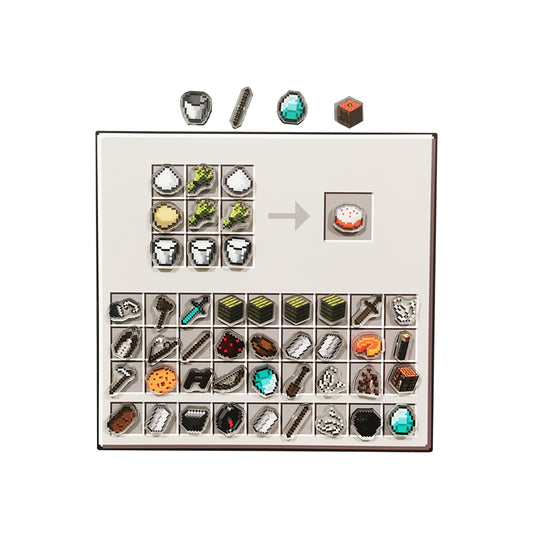 Creative Crafting Table Fridge Magnet My World Mini Magnetic Props Crafting Pack