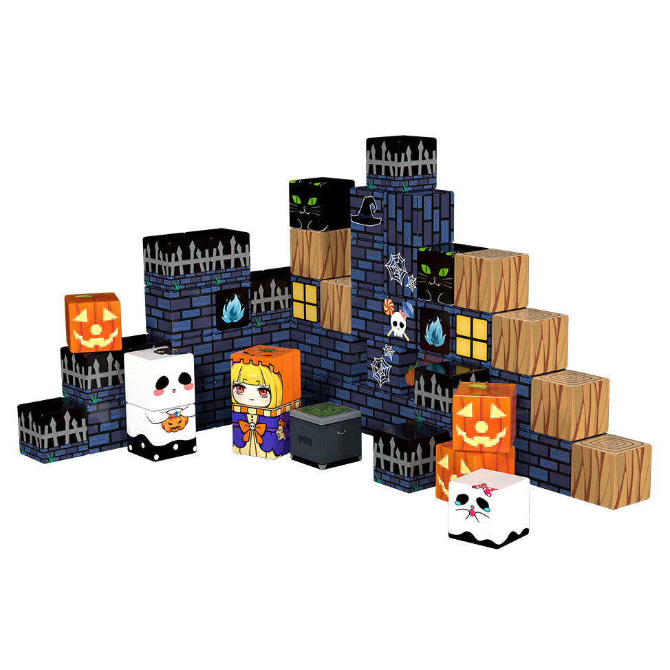 3D Magnetic Building Blocks for Kids | STEM Learning Toys | Halloween Gifts