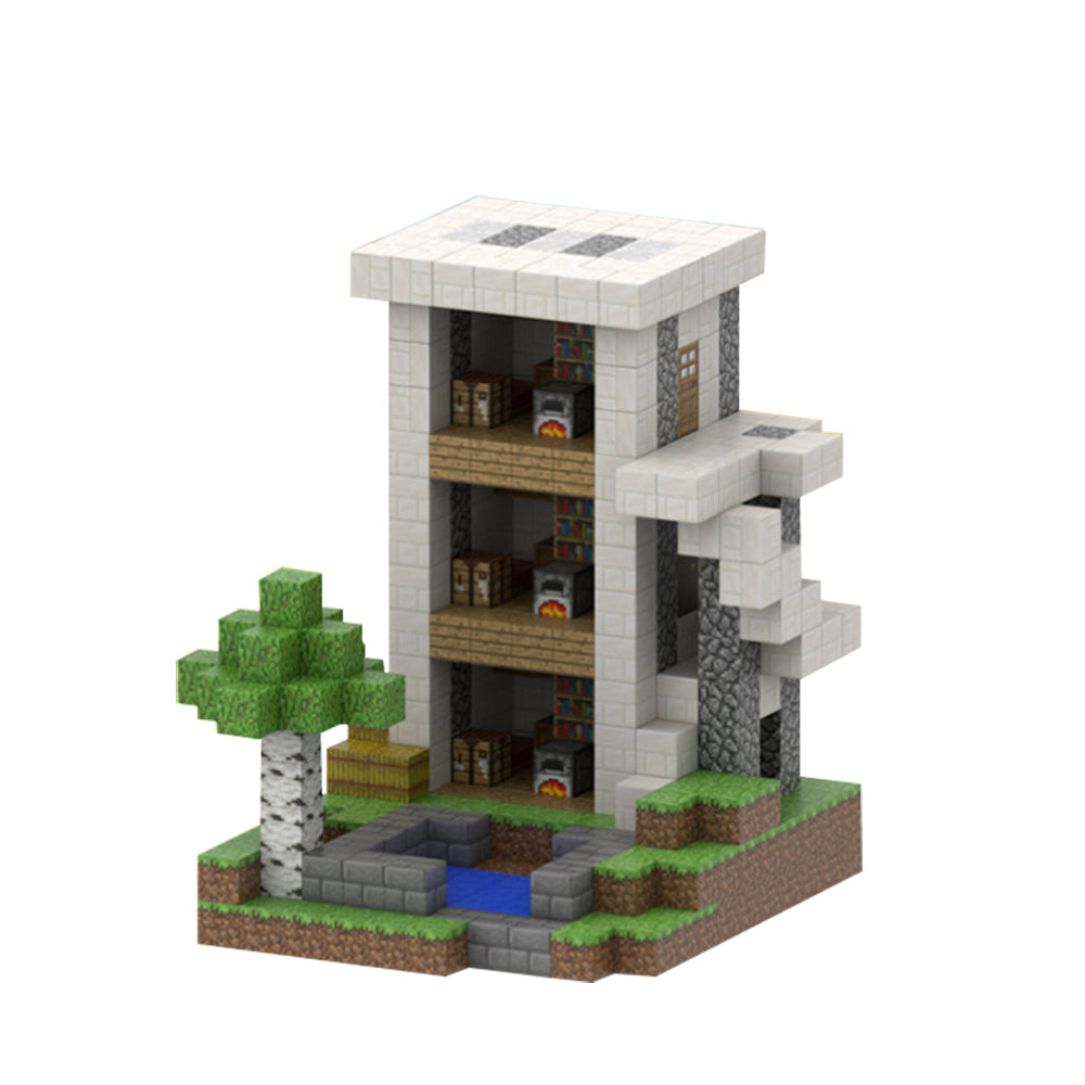 538PCS Pixel Art Magnetic Blocks – Build Your Own Dream House - T100
