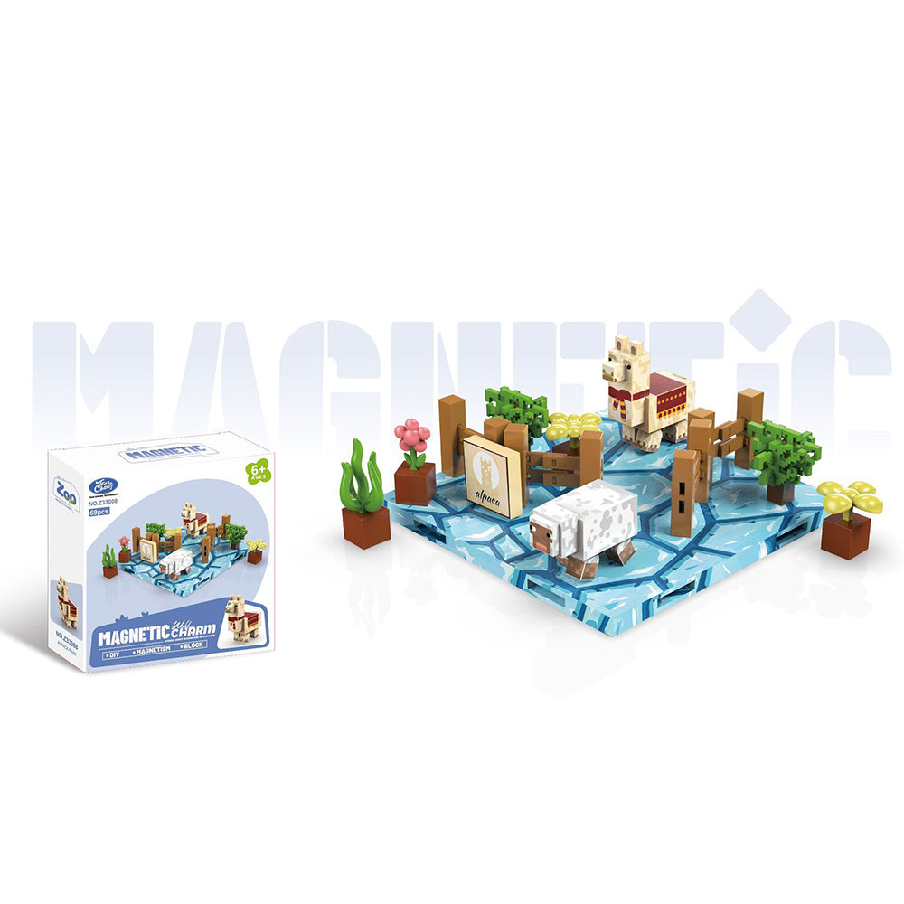 Game-inspired Magnetic Mini Figures Animals STEM Educational Toys for Boys and Girls