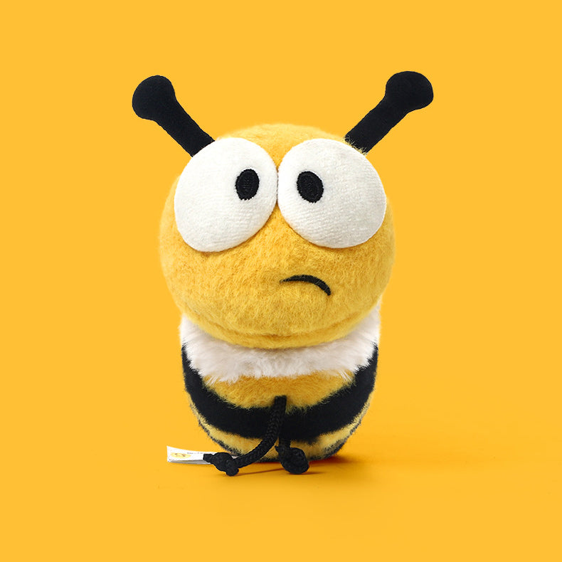 Baron the Bee Plush Toy - Cute Insect Plushie with Big Eyes