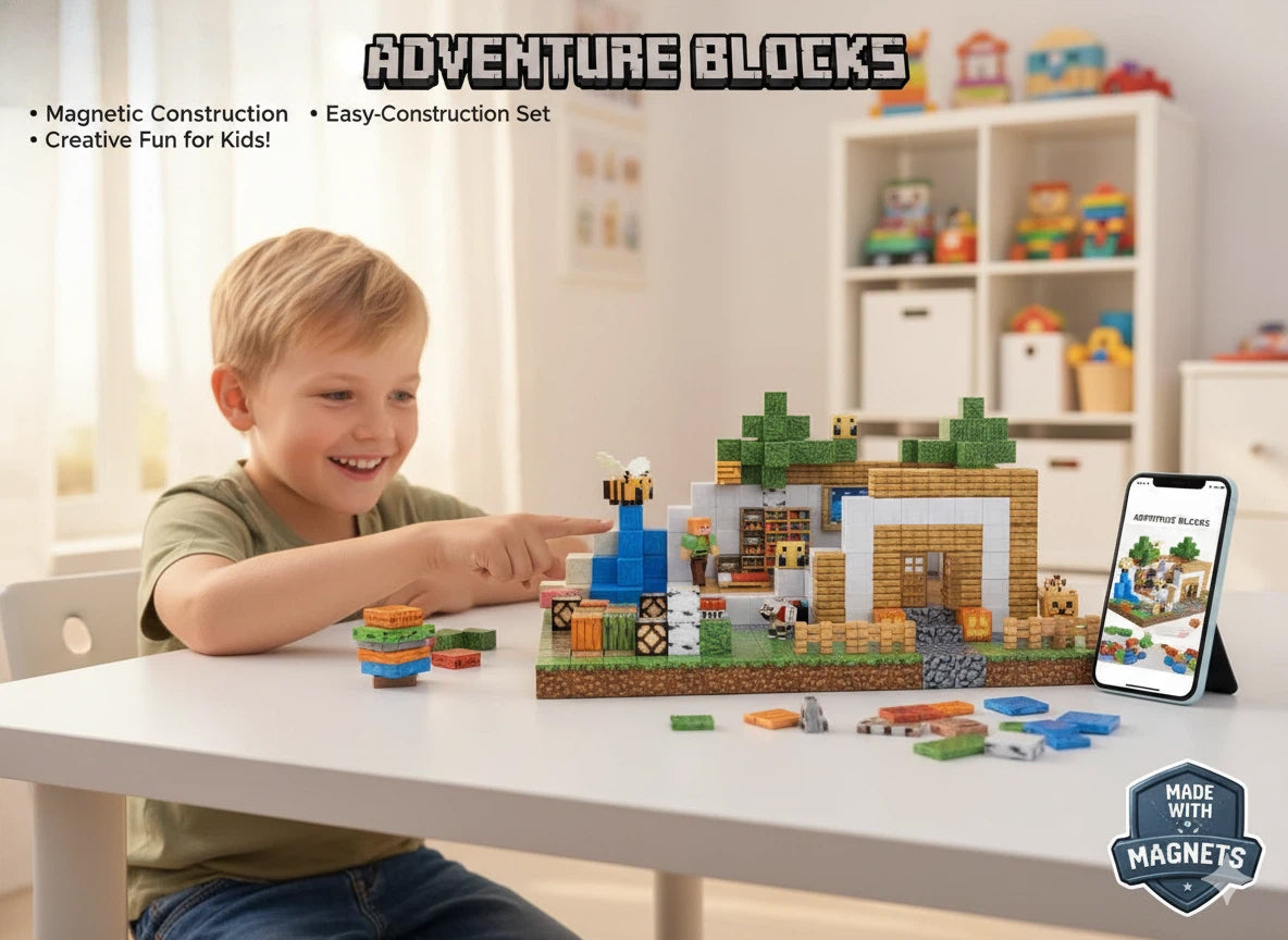 Why Magnetic Blocks Are the Ultimate STEM Toy for Kids (Backed by Science!)