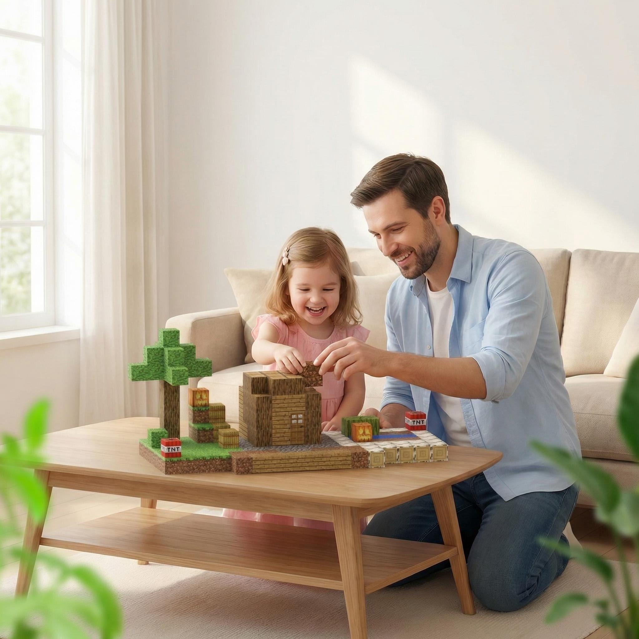 Magnetic Building Blocks