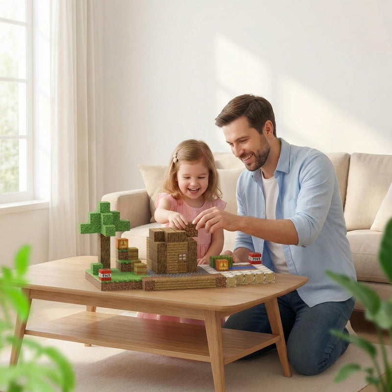 Magnetic Building Blocks