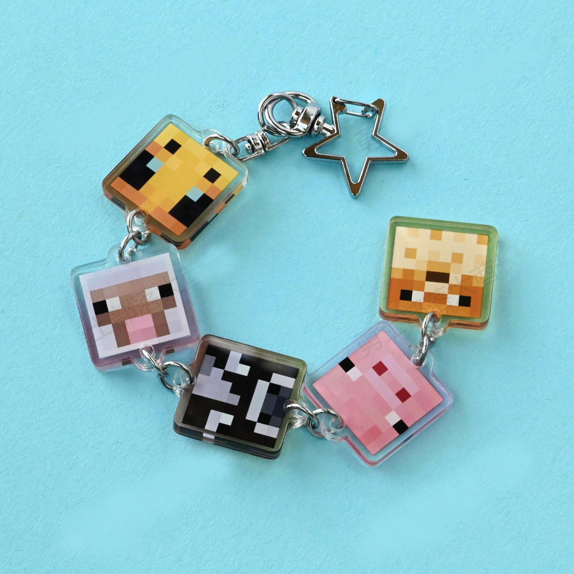 Free Shipping My World-Inspired Keychain – Your Blocky Adventure On the Go