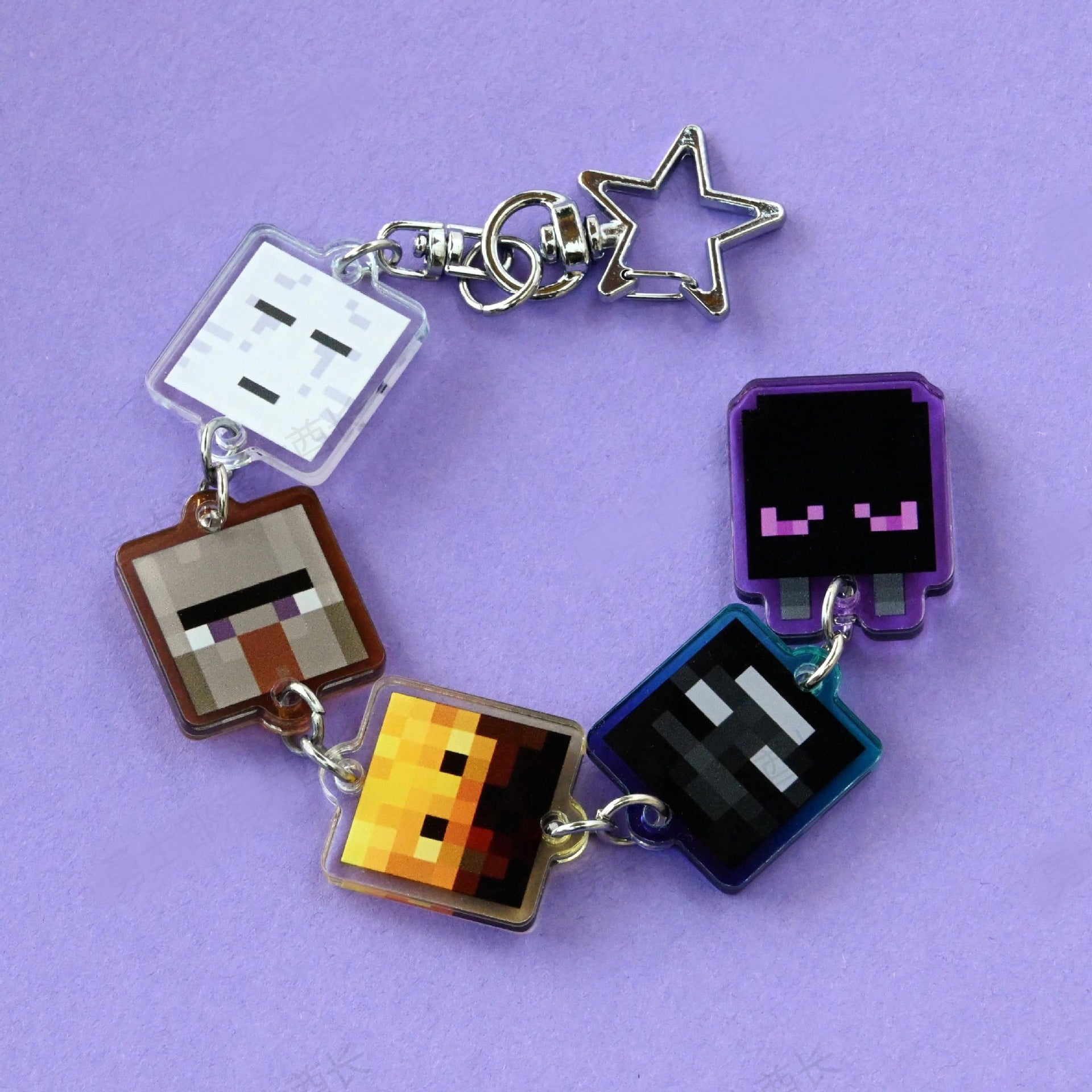 Free Shipping My World-Inspired Keychain – Your Blocky Adventure On the Go