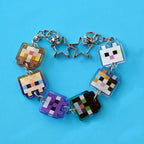 Free Shipping My World-Inspired Keychain – Your Blocky Adventure On the Go