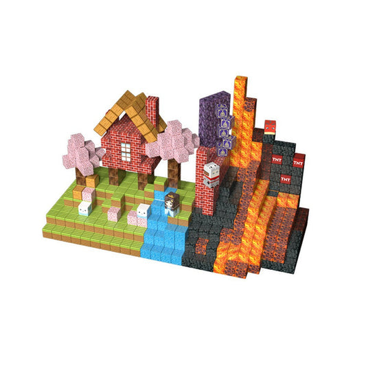 Princess & Knight Magnetic Building Blocks 100 Pieces | STEM Toy