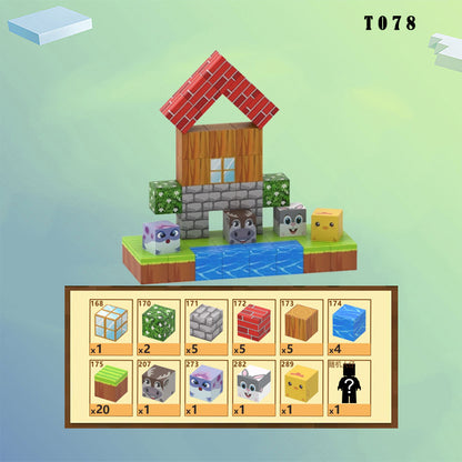 3D Magnetic Building Blocks – 3 Themed Sets for Kids