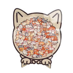 Charming Animal Shape Wooden Jigsaw Puzzles - Fun & Decorative for All Ages!
