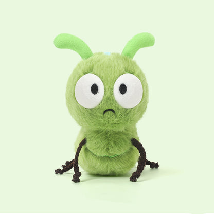 Caterpillar Plush Toy - Cute Insect Plushie with Big Eyes & Antennae