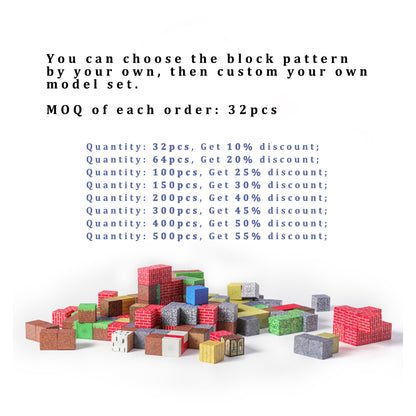 Magnetic Building Blocks Mine World Architectural DIY Magnetic toy for kids