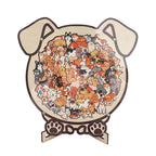 Charming Animal Shape Wooden Jigsaw Puzzles - Fun & Decorative for All Ages!