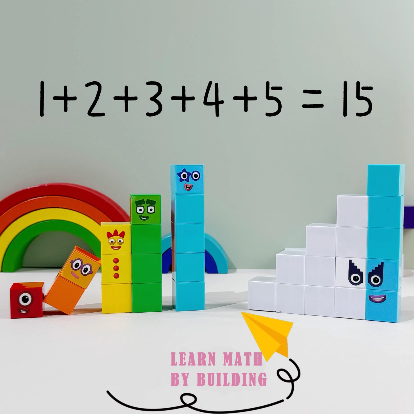 Interactive Math Building Blocks | STEM Magnetic Number Toys for Kids