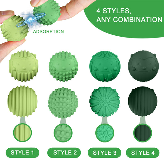 Free Shipping Magnetic Textured Fidget Balls – Sensory Stress Relief Toys for Adults & Teens