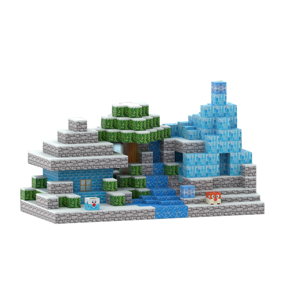 680PCS Magnetic Blocks Build Magnet World Frozen Edtion for Toddlers