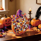 Halloween Pumpkin Wooden Puzzle – 119-Piece DIY Decor