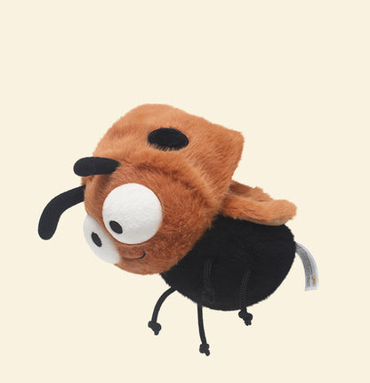 Adorable Ladybug Plushie with Big Eyes | Soft Stuffed Animal Toy & Bag Charm