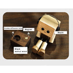 Free Shipping Swaying Wooden Man Figurine | Handcrafted Car & Desk Decor