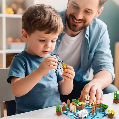 Game-inspired Magnetic Mini Figures Animals STEM Educational Toys for Boys and Girls