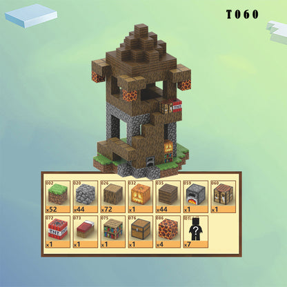 Magnetic Construction Toys Magnetic Blocks-Build Mine Magnet World Set