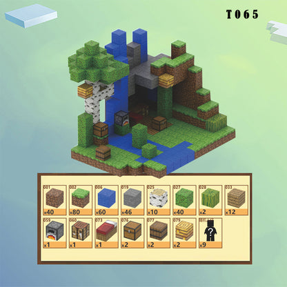 Magnetic Construction Toys Magnetic Blocks-Build Mine Magnet World Set