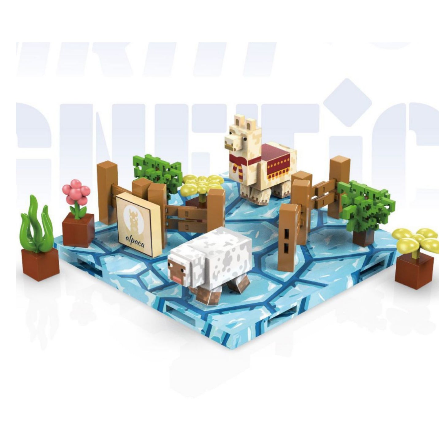 Game-inspired Magnetic Mini Figures Animals STEM Educational Toys for Boys and Girls