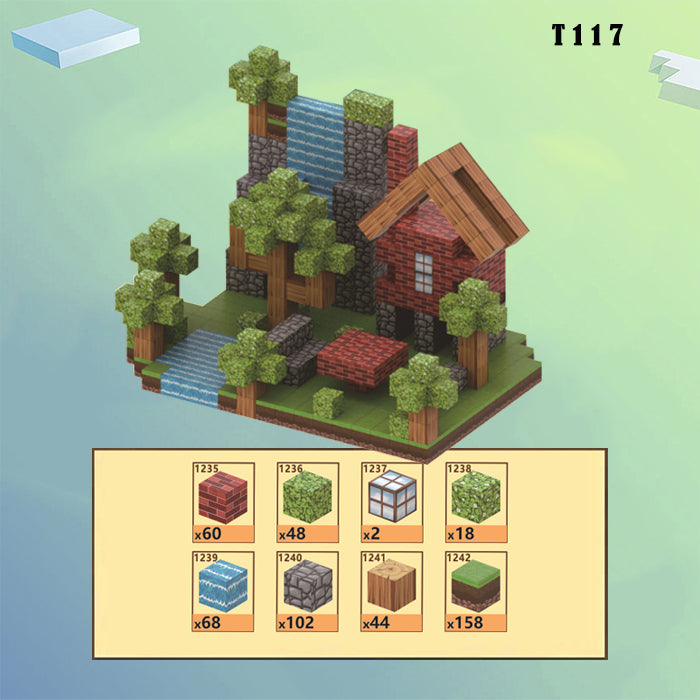 Magnetic Construction Toys Magnetic Blocks-Build Mine Magnet World Set