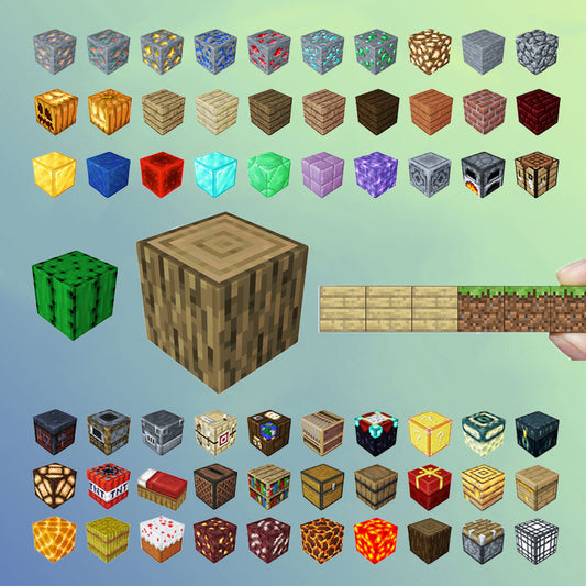 Mine World Game-Inspired Magnetic Blocks | Build Pixel Art & STEM Skills at Home