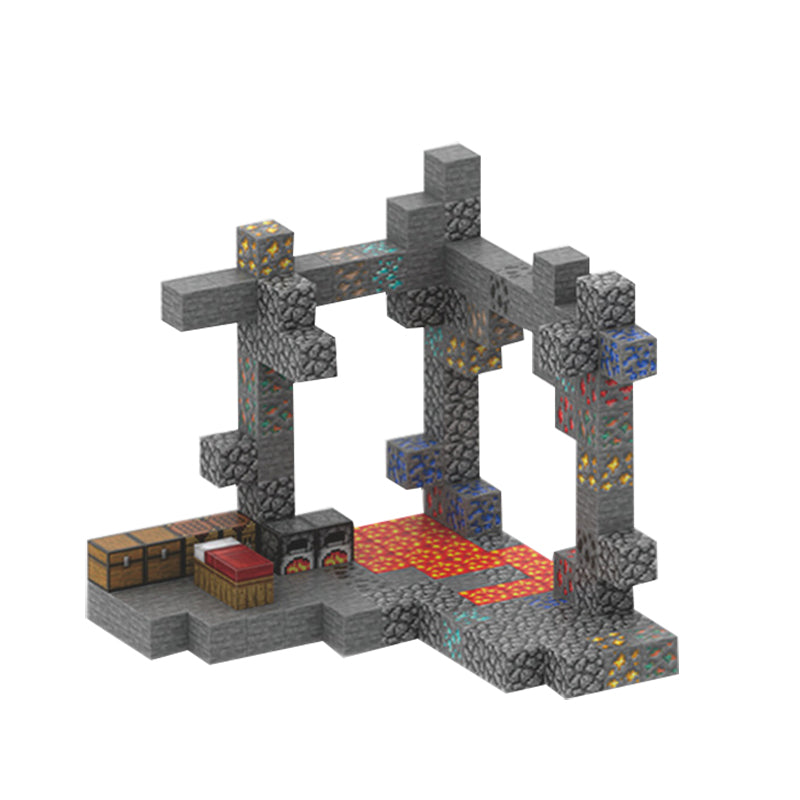 128pcs-my-world-magnetic-building-blocks-toy-mine-exploration-magnet-world-set