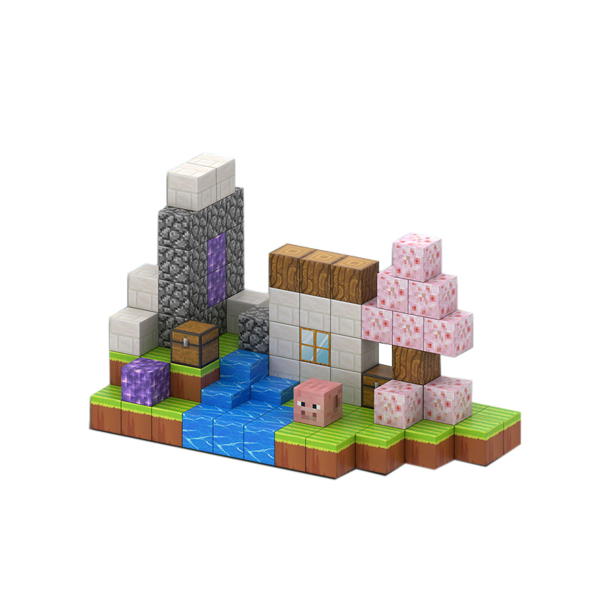 110PCS Magnetic Blocks Building Toys - Build Magnet World Set