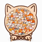 Charming Animal Shape Wooden Jigsaw Puzzles - Fun & Decorative for All Ages!