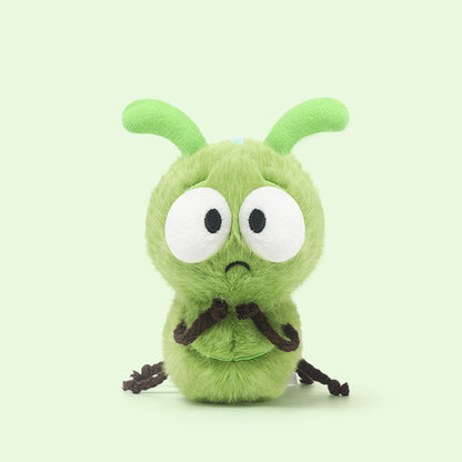 Caterpillar Plush Toy - Cute Insect Plushie with Big Eyes & Antennae