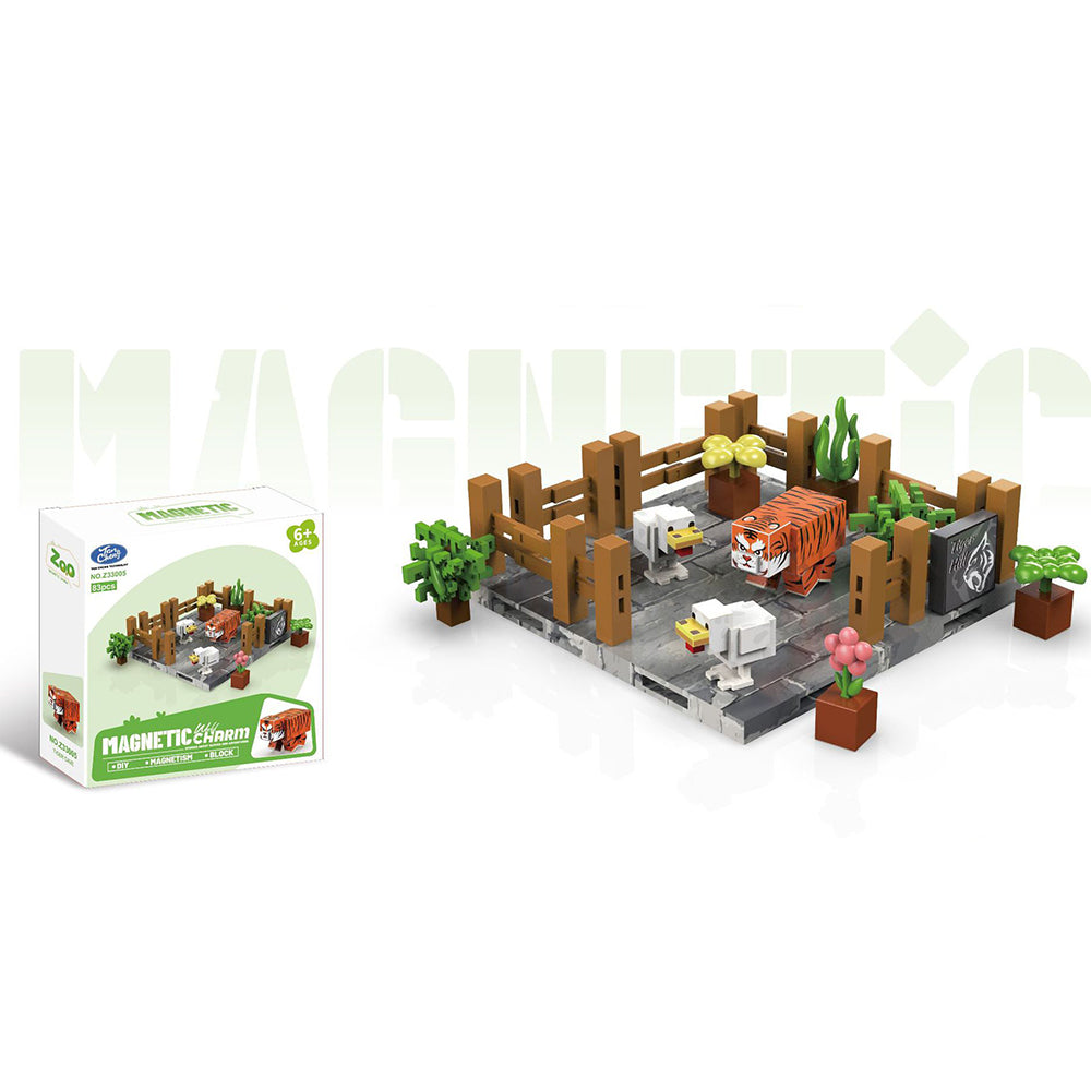 Game-inspired Magnetic Mini Figures Animals STEM Educational Toys for Boys and Girls