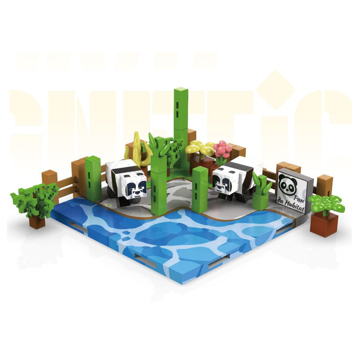 Game-inspired Magnetic Mini Figures Animals STEM Educational Toys for Boys and Girls