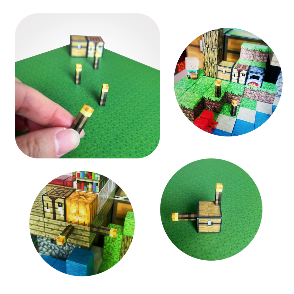 Magnetic Building Block Toy Plate Creative Soft Magnetic Bottom Lawn | Magnetic figures